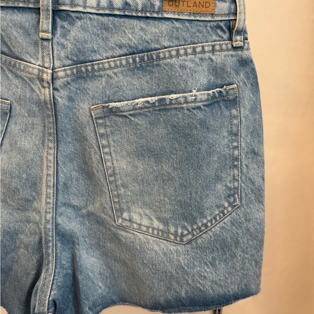 Annie Light Blue Jean Shorts - Picture 8 of 9